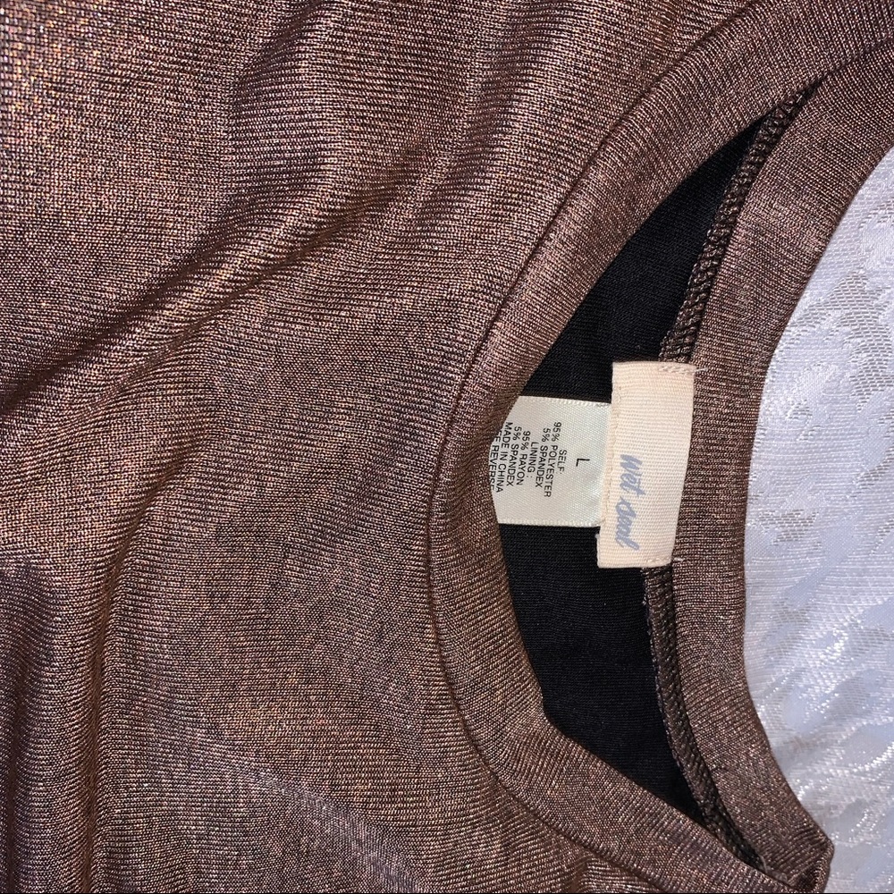copper t shirt dress